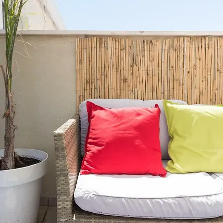 Ma2B-Bright Apt With Rooftops With Palms Near Old Town Malaga Exterior photo